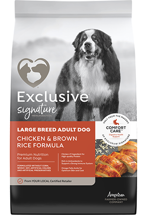 exclusive signature dog food recall