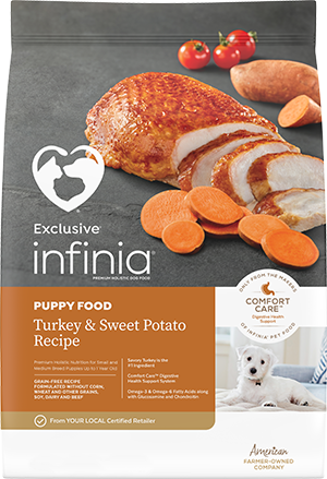 infinia dog food near me